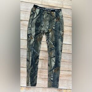 Silvertec Base Layer Hunting Pants Tights True Timber Camo Size Medium